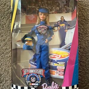 Vintage 1998 NASCAR 59th Anniversary Barbie NIB